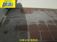 1053 住宅頂樓磁磚地面白華水垢清除施工工程 - 相片 (5)-1