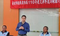 許志敏副局長期許透過與大誠高中開辦的訓練班，在目前消防局45個分隊中實現每隊至少5位同仁取得丙級汽車修護證照作為基本門檻的目標。
