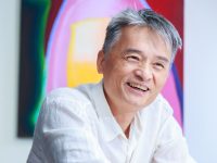 OK圖二、已故藝術家蕭耀為推動台灣藝文從本土至國際化的重要推手