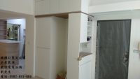 板橋廚櫃2凹處預放冰箱