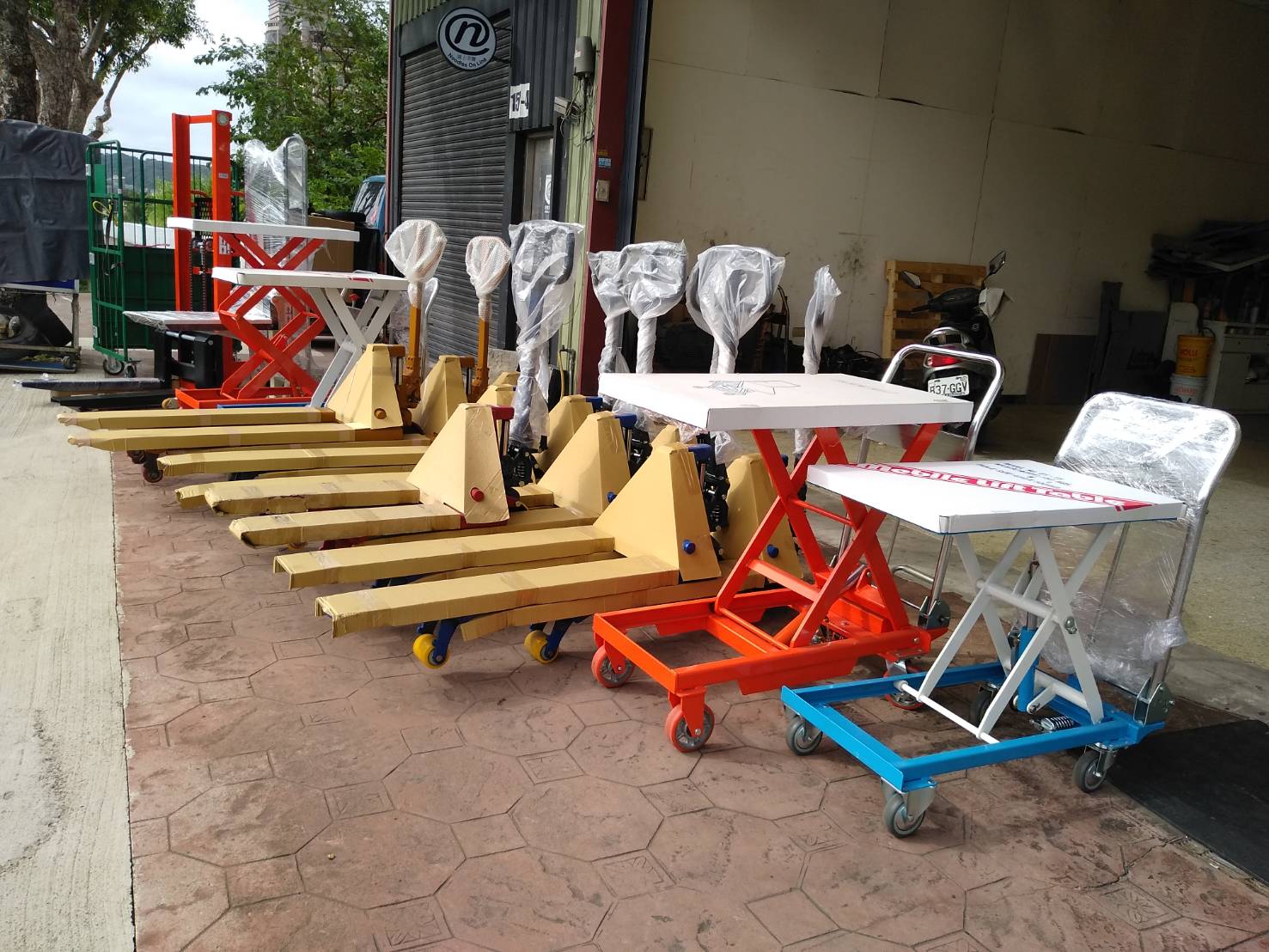 台灣製造托板車